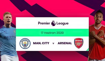 Manchester City - Arsenal Maçına 100 TL Bedava Bahis